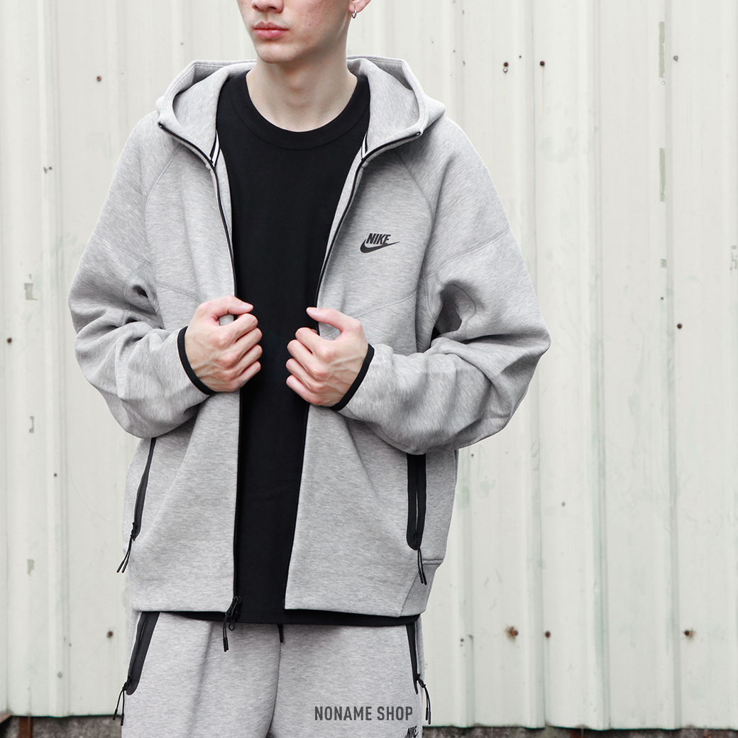 NIKE Sportswear Tech Fleece 科技棉 連帽 外套 縮口 直筒 長褲 灰色 (男款)