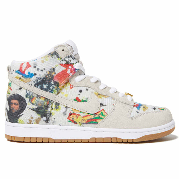 SUPREME X NIKE SB RAMMELLZEE DUNK HIGH - FD8779-100