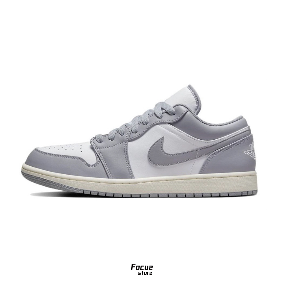 【Focus Store】預購 Nike Air Jordan 1 Low "Vintage Grey" 灰白 553558-053