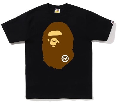 A BATHING APE BIG APE HEAD TEE