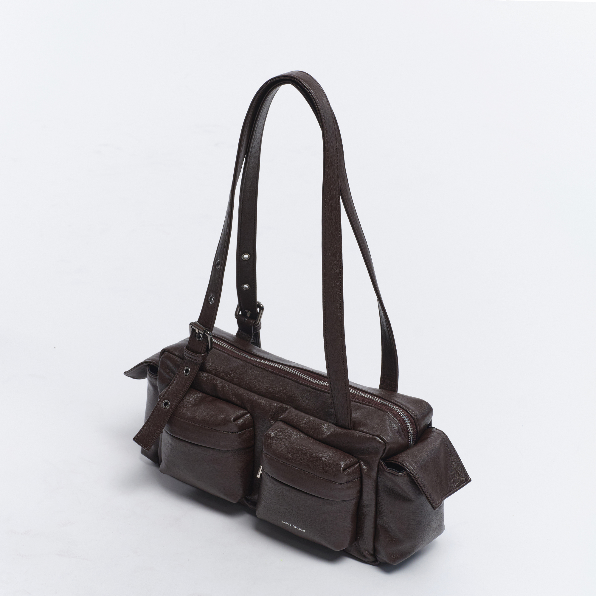 バッグ SAMOONDOH pocket utility bag L nappa pocket utility bag L nappa ivory