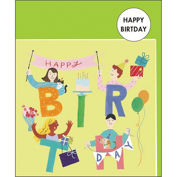 人物 生日卡片｜日本Greeting Life