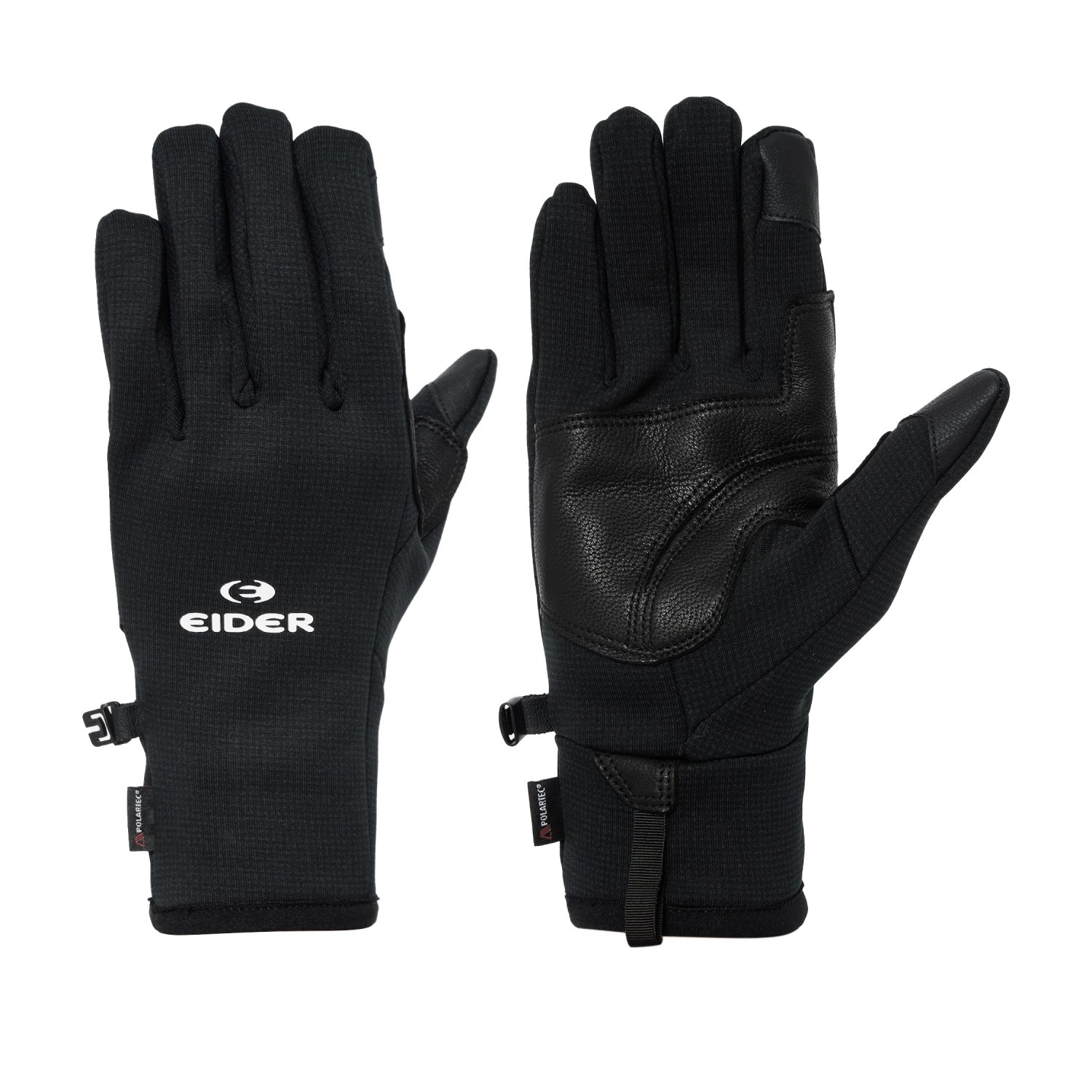【EIDER】Polartec保暖手套 / 23EDMU23V04-[黑、午夜黑]