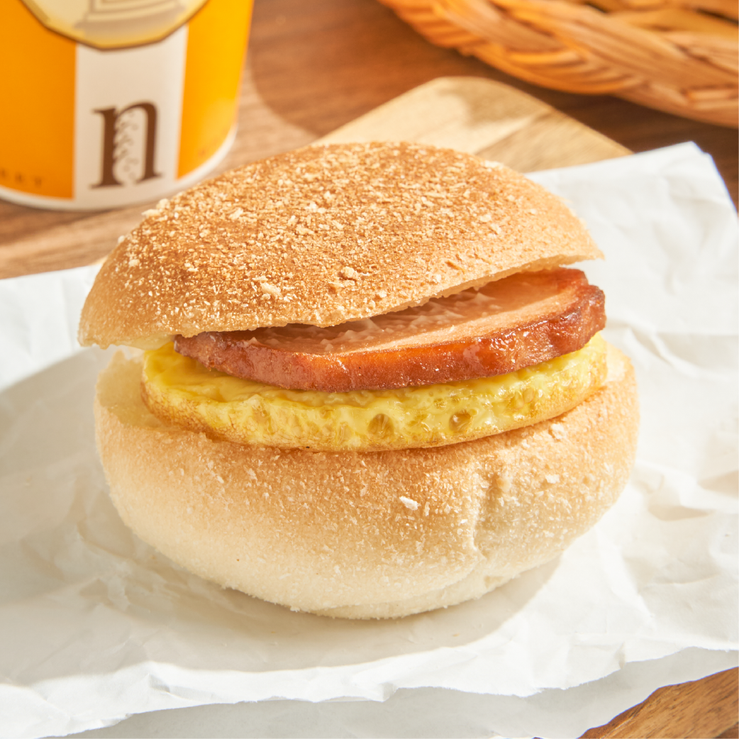 厚燒哈姆蛋堡(平日供應)