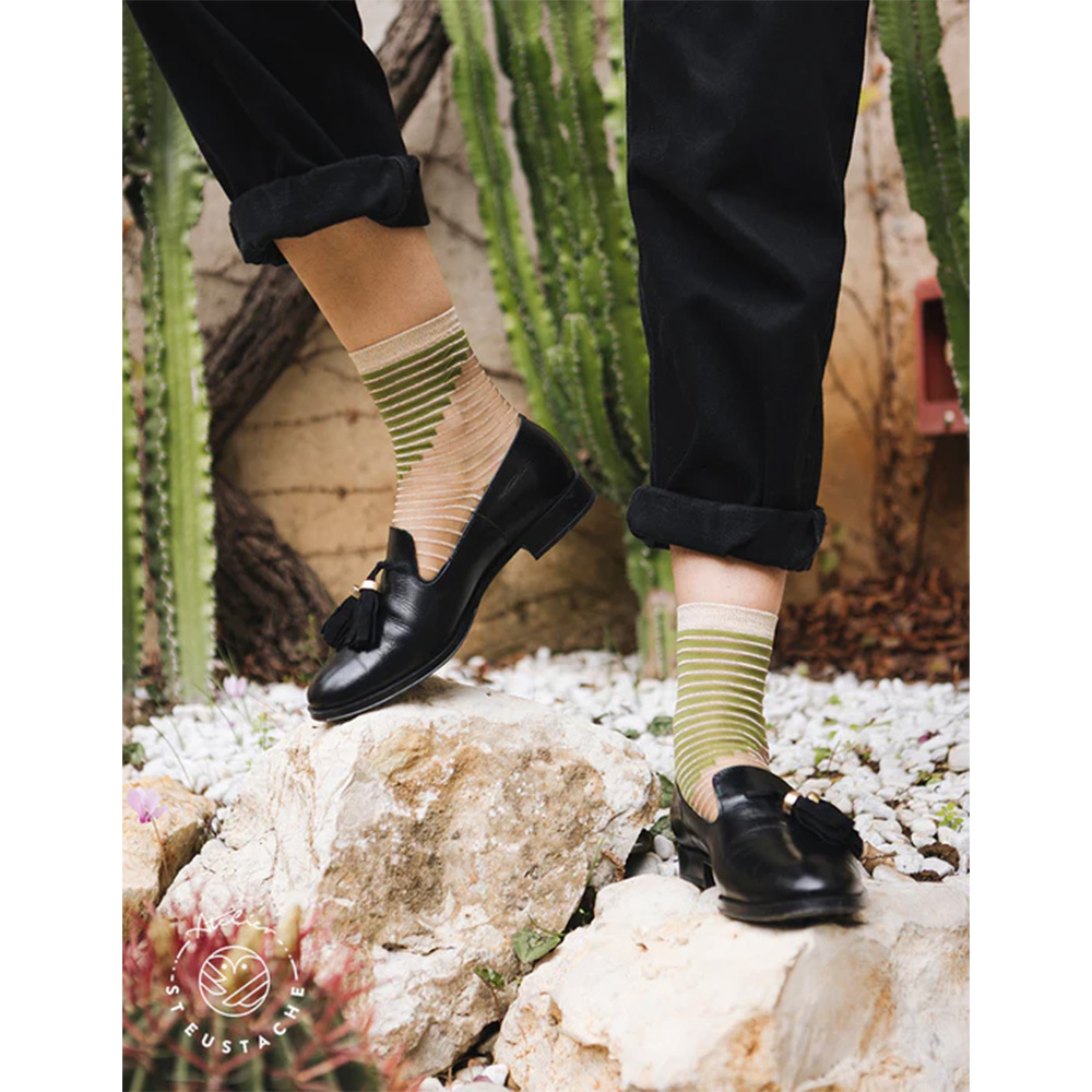 法國Atelier St Eustache 澀谷野生動物園透明襪