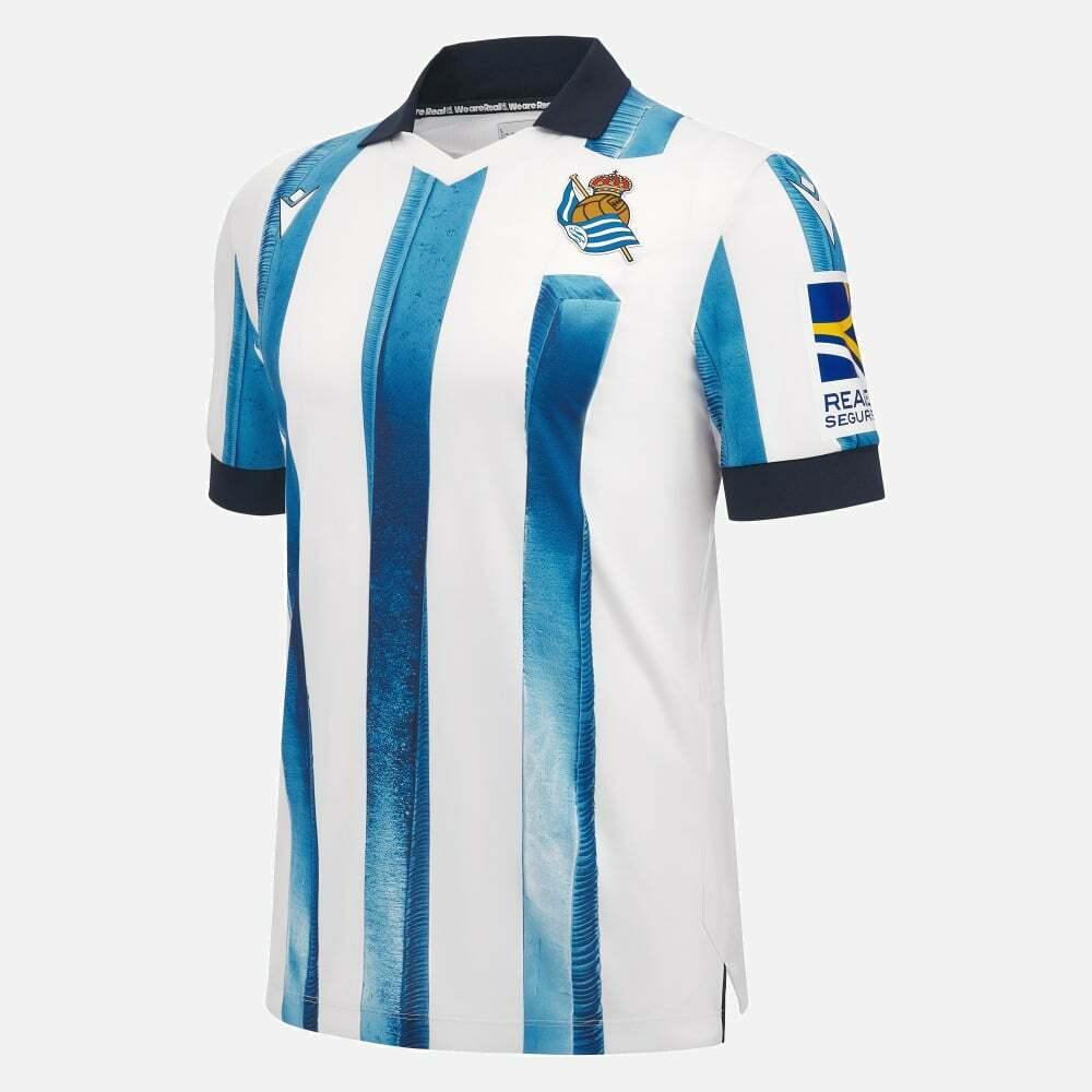 2023 Real Sociedad Home Shirt with #14 TAKE