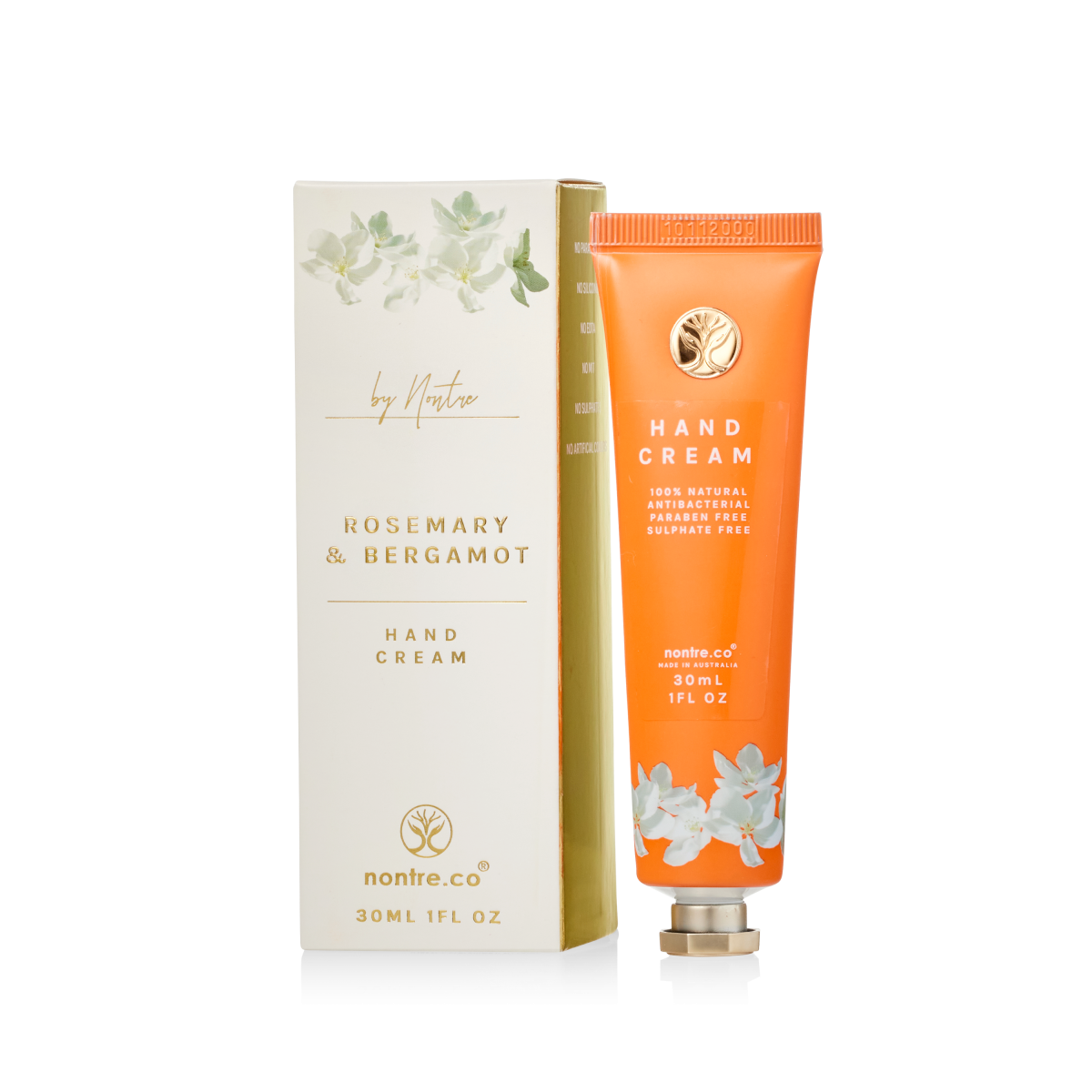 Nontre - 天然磨砂膏潤手霜套裝 (磨砂膏+護手霜)