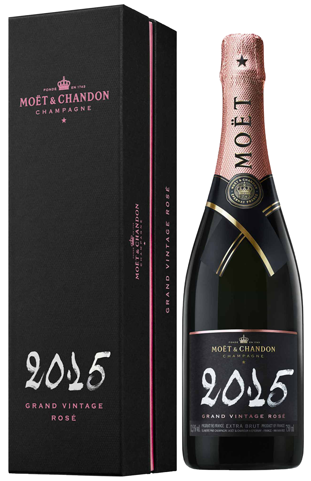 Moet & Chandon Grand Rose 2015 with Gift Box