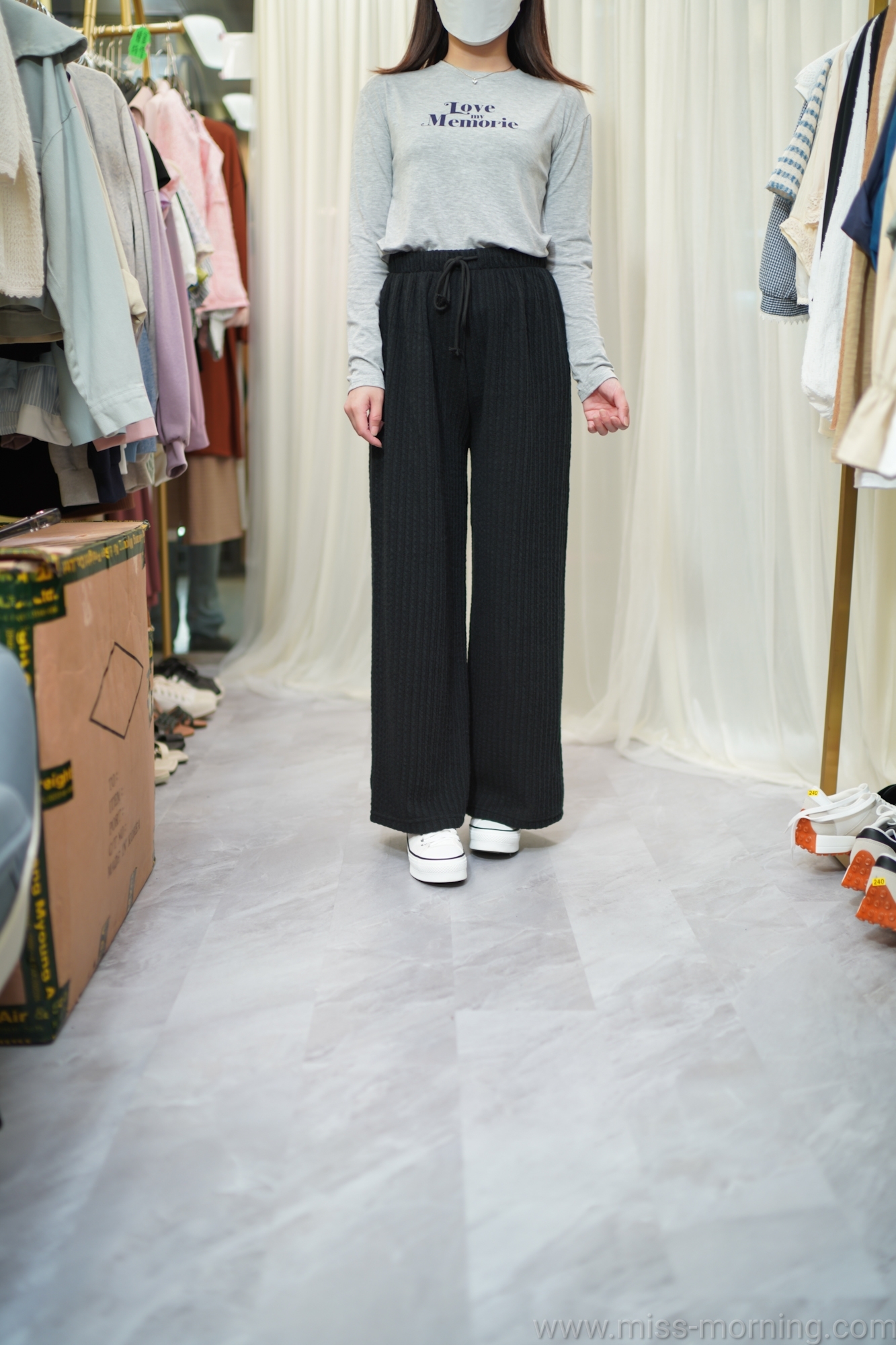 字母款上衣(13397)&輕便褲(33625)