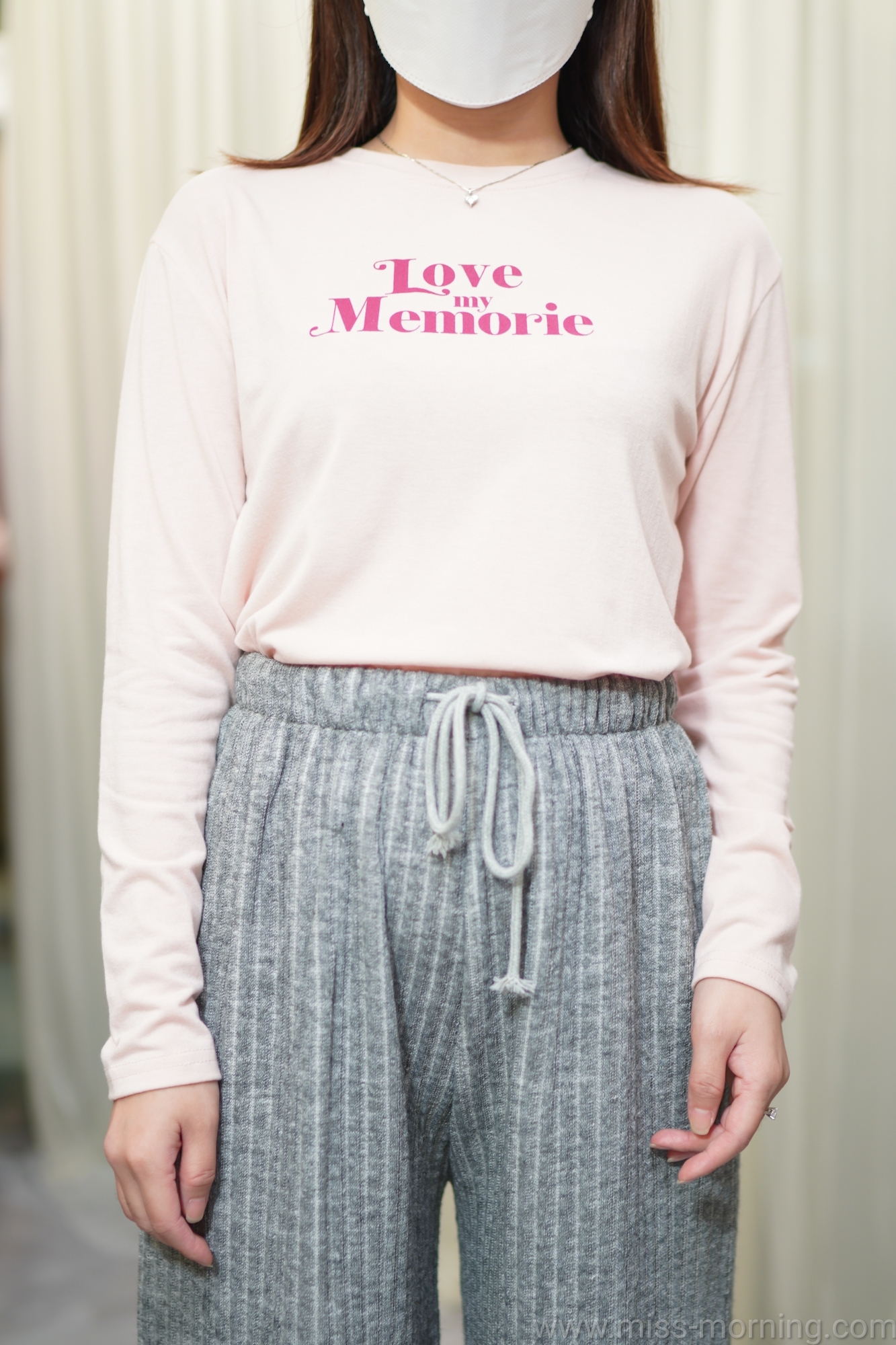 字母款上衣(13397)&輕便褲(33625)