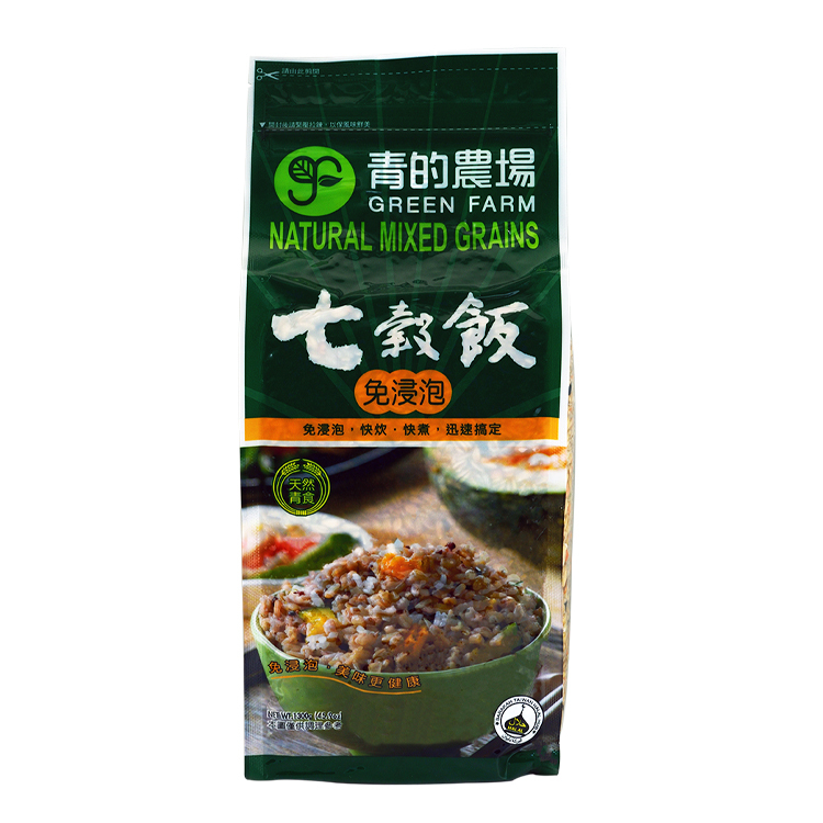 青的農場 七穀飯(免浸泡) 1300g [食用日期︰8/4/2026]