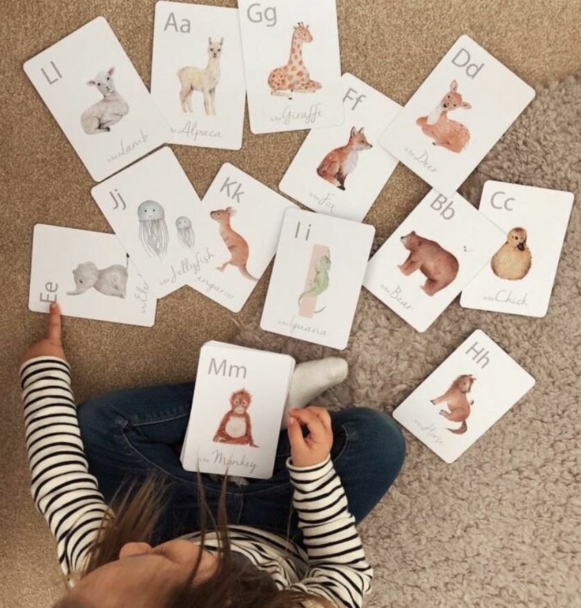 LITTLE ROGLETS 英文字母學習卡 Alphabet Flash Cards