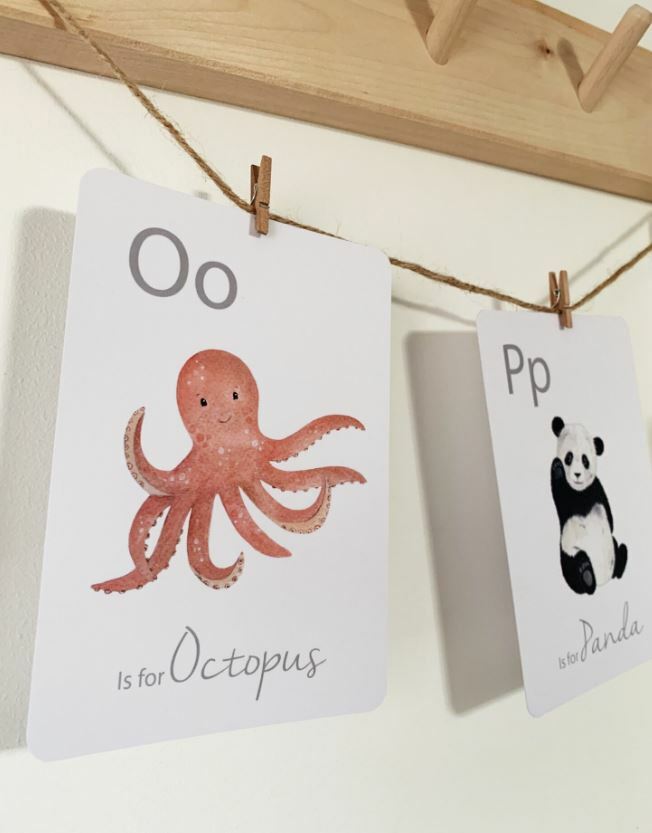 LITTLE ROGLETS 英文字母學習卡 Alphabet Flash Cards