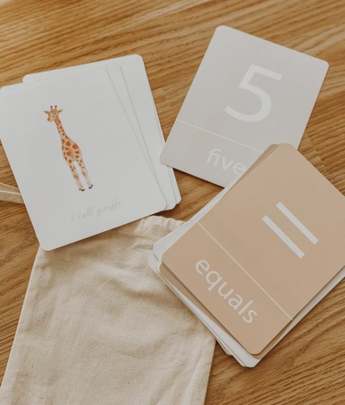 LITTLE ROGLETS 數字學習卡Number Flashcards - Kids Counting Cards