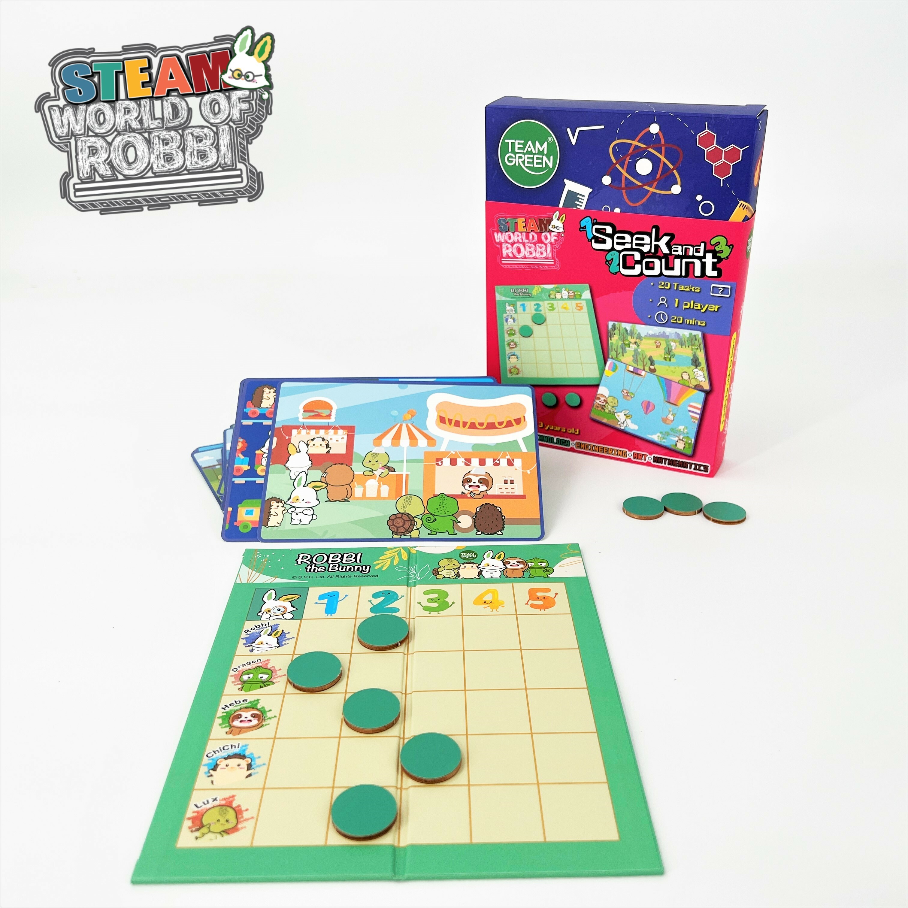 【STEAM World of Robbi 】Seek and Count