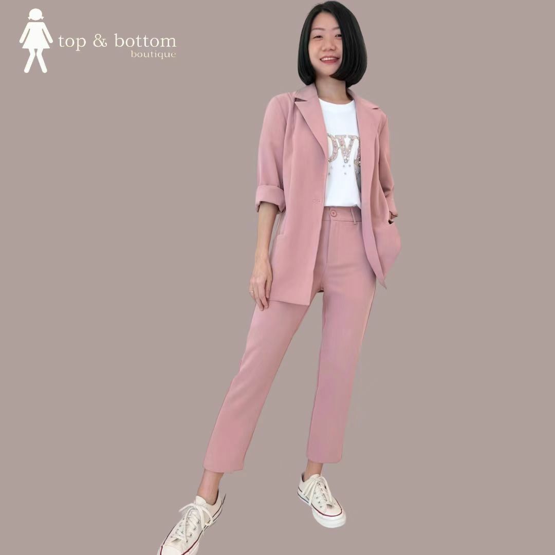 L/SLEEVE BUTTON BLAZER