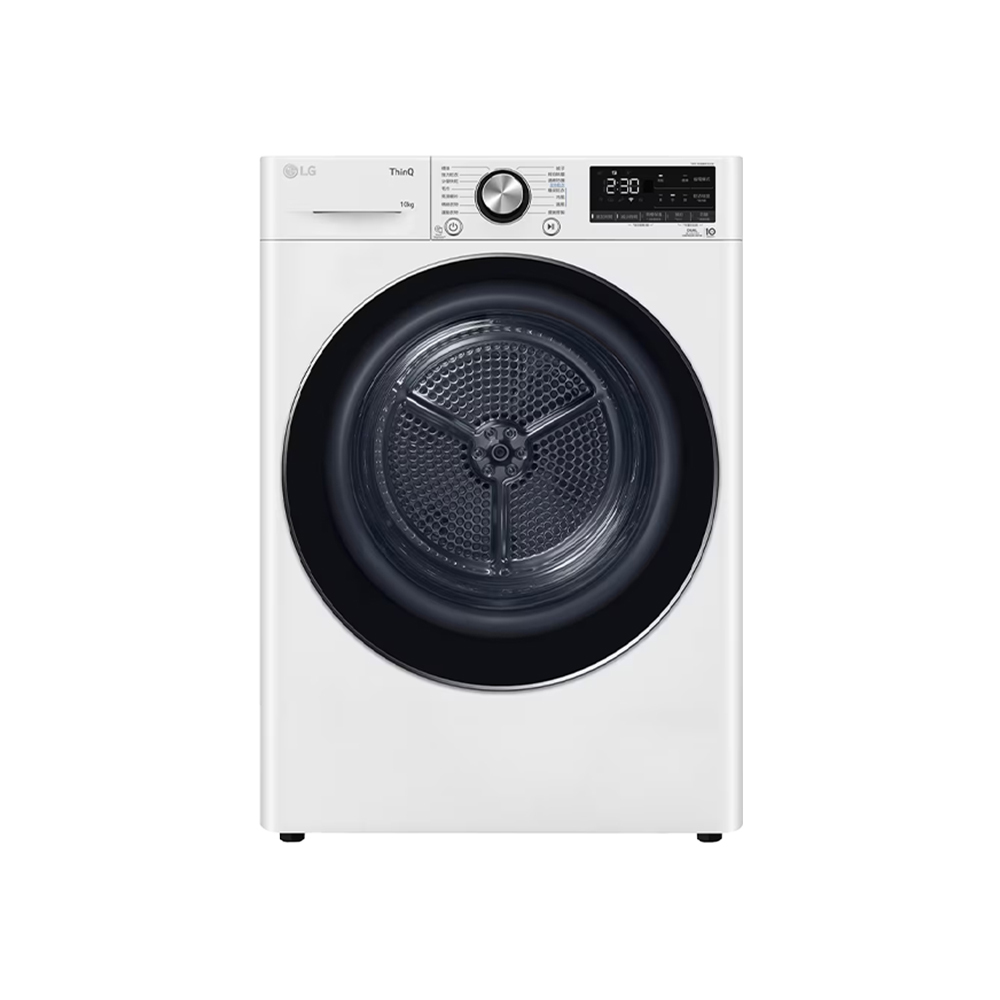 LG樂金 10公斤 除濕式免曬衣乾衣機 冰瓷白 WR-100VW