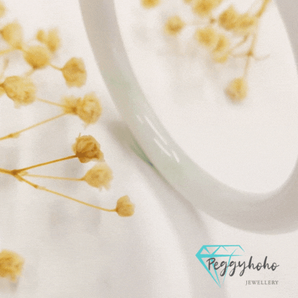 全新糯種春彩正圈雙胞胎手鐲