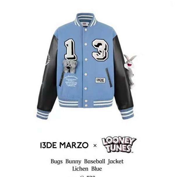 13demarzo 八哥聯名系列外套外套棒球服