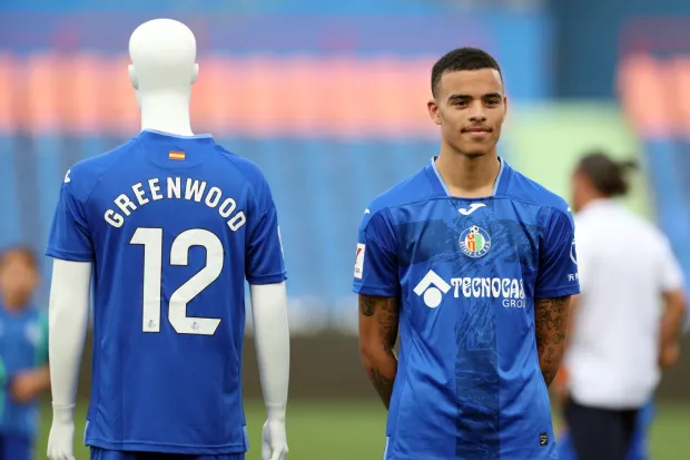 2023 Getafe CF Home Shirt with #12 GREENWOOD