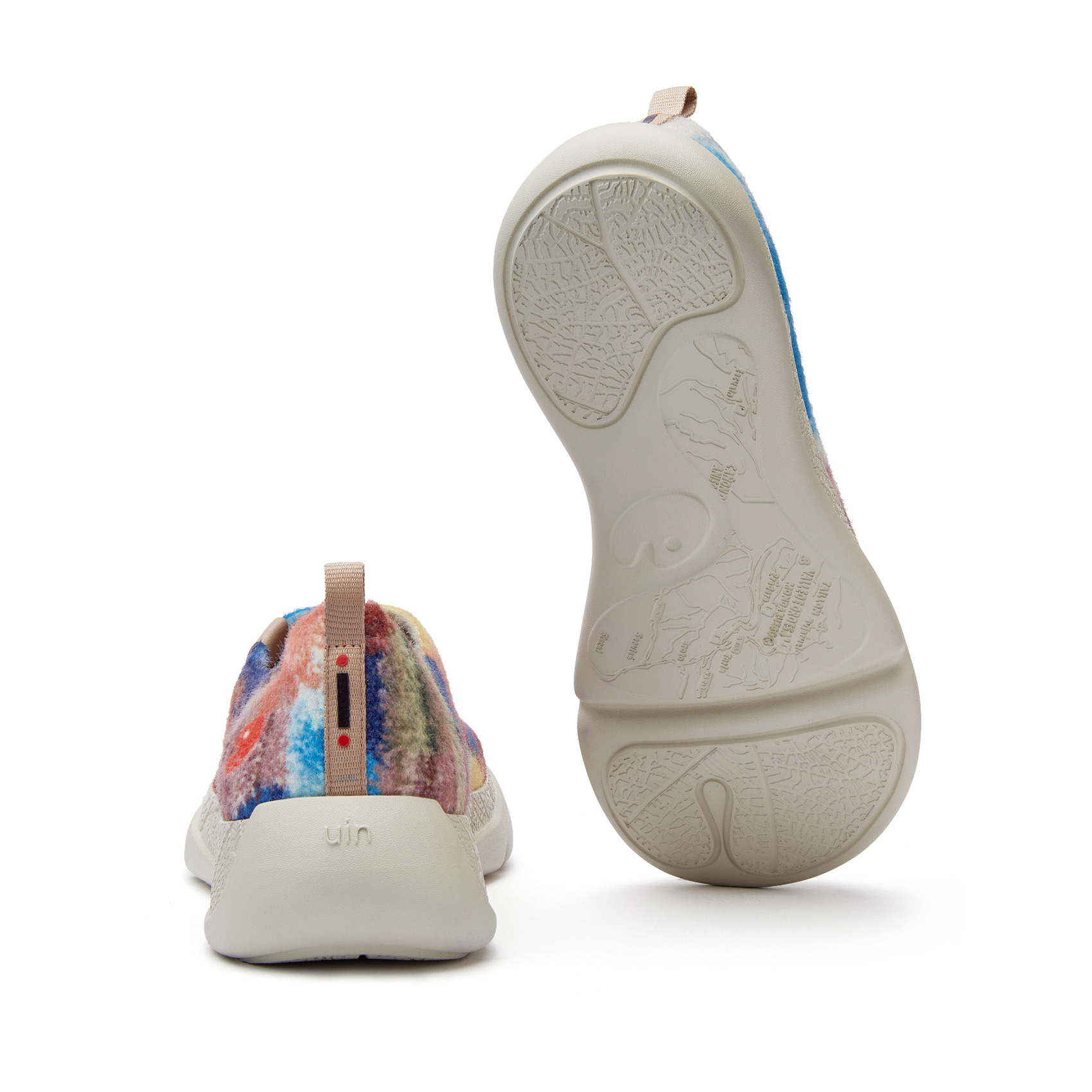 【 Uin 】西班牙原創設計 | 托萊多12 斑斕鸚鵡 女鞋 彩繪鞋 休閒鞋 懶人鞋