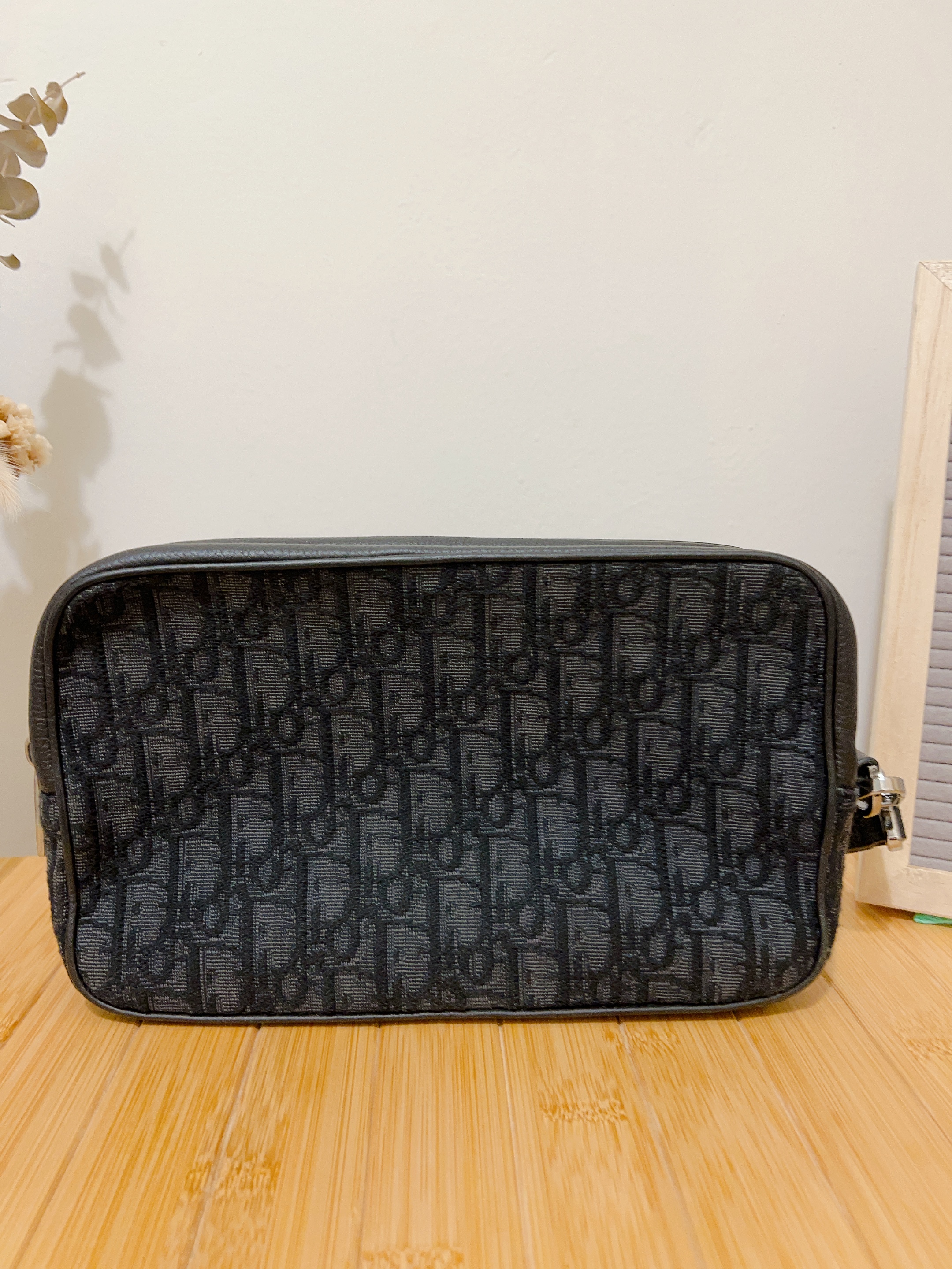 Dior Pouch (Black Oblique)