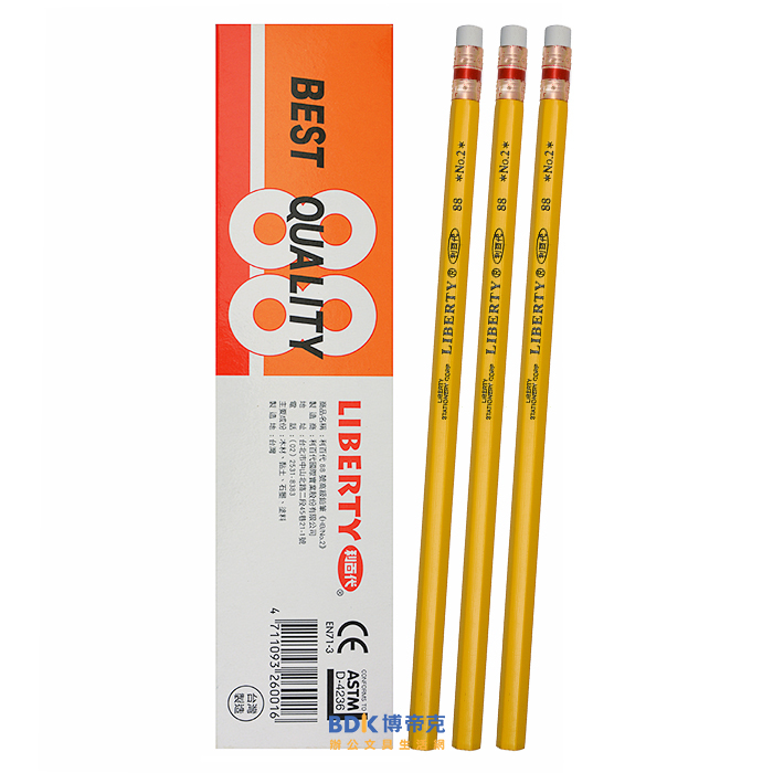 利百代 LIBERTY 高級皮頭鉛筆(12入) 88 HB