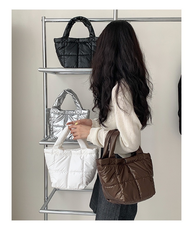 棉棉羽絨手提包()