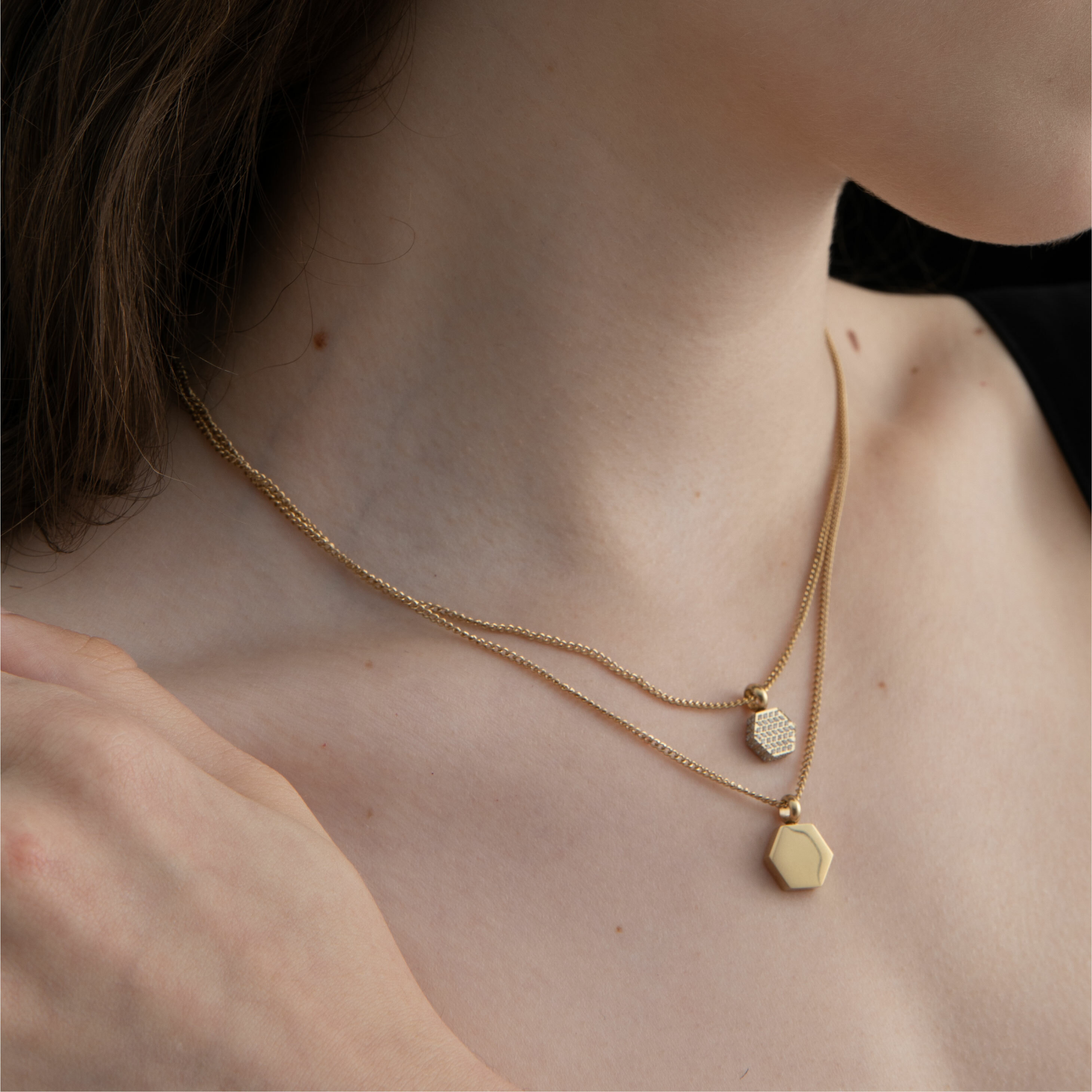 【3 For Evigt】原創設計 | 蜂巢項鍊 | 221001974