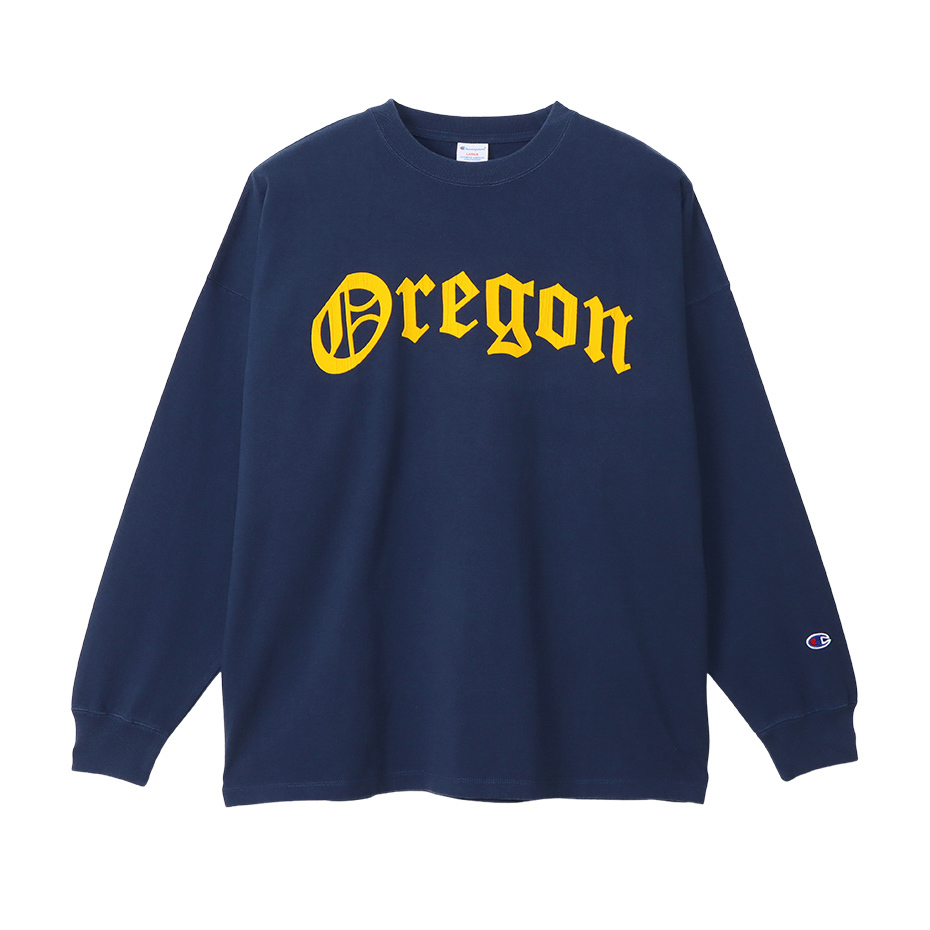 男款-CASUAL城市系列長袖TEE-深藍（C3-Y404-370）