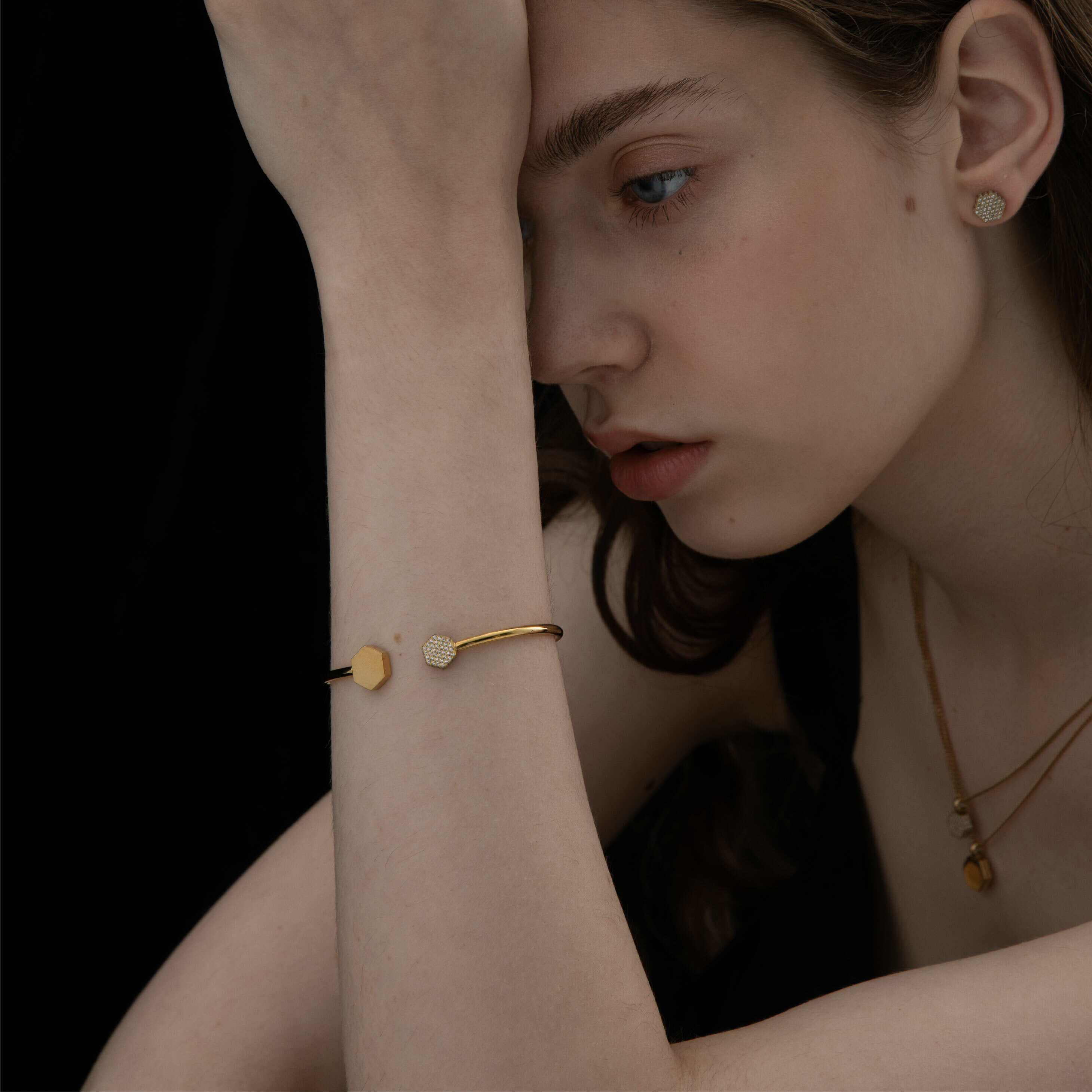 【3 For Evigt】原創設計 | 蜂巢手鐲 | 221201973