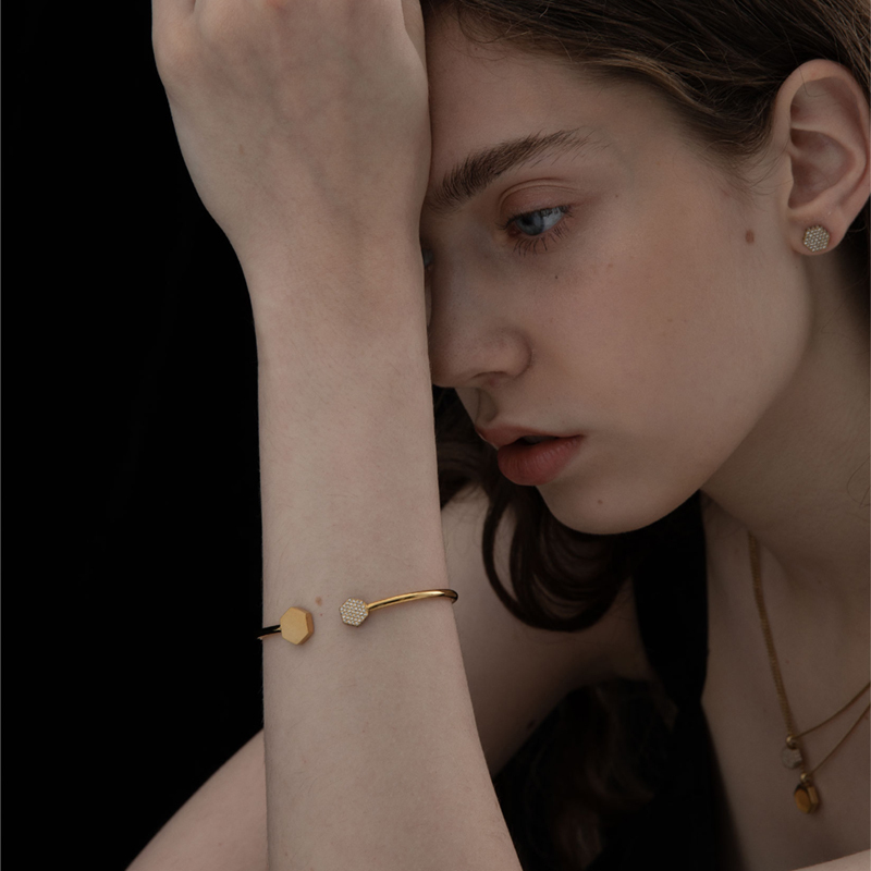 【3 For Evigt】原創設計 | 蜂巢耳釘 | 221401972