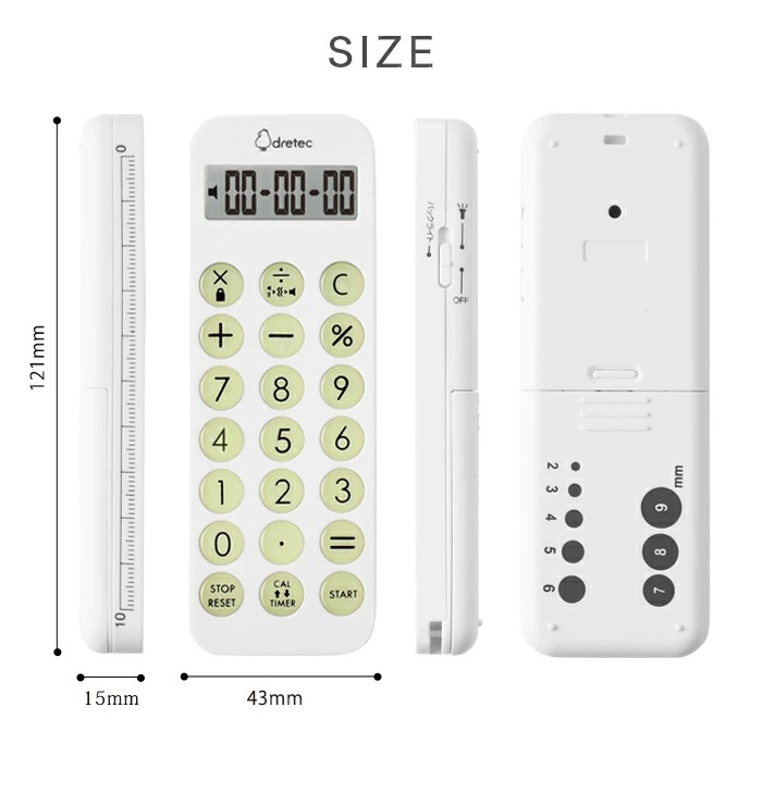 [預購] Dretec 夜光護士計數機