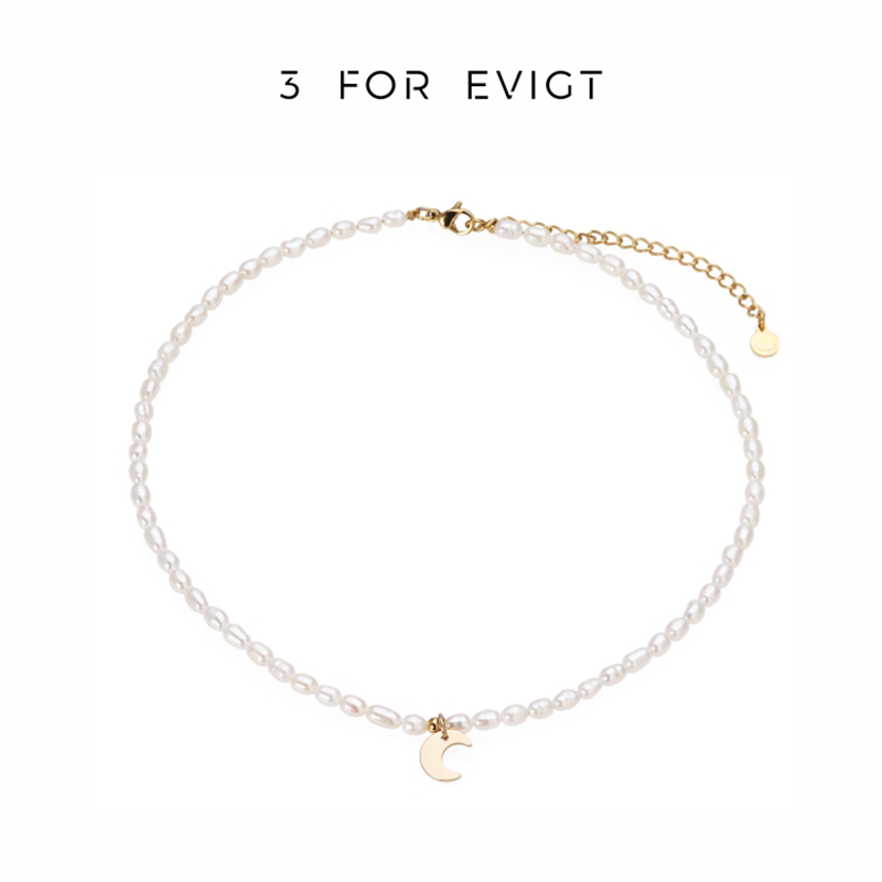 【3 For Evigt】原創設計 | 星月系列 ｜ 星月項鍊 | 321001940