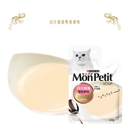 Mon Petit Creamy Soup Double Fish Extract 40g X12
