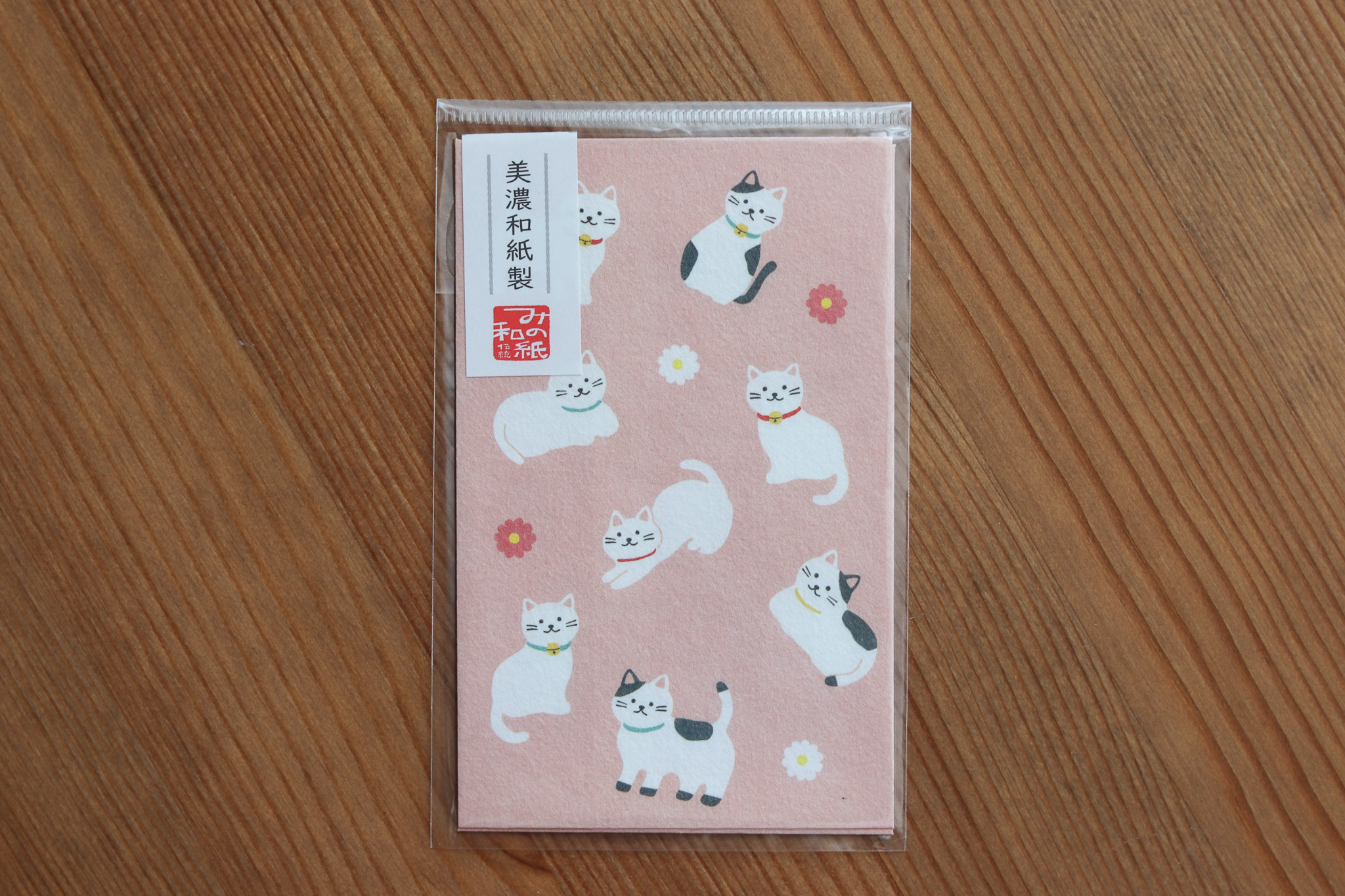 日本 古川紙工 貓咪 和紙 迷你紅包袋