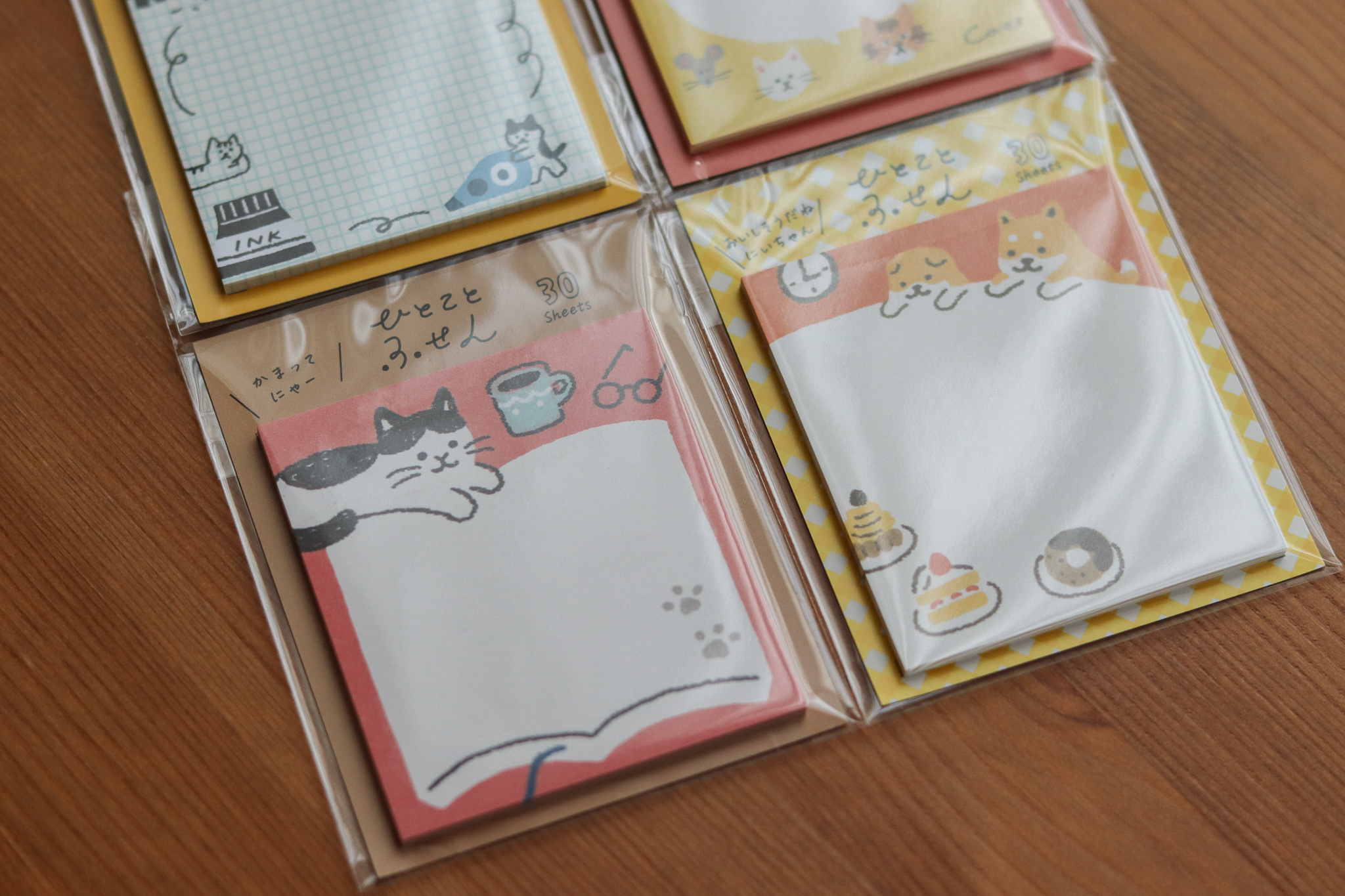 日本 古川紙工 Wa-life 可愛插畫 便利貼