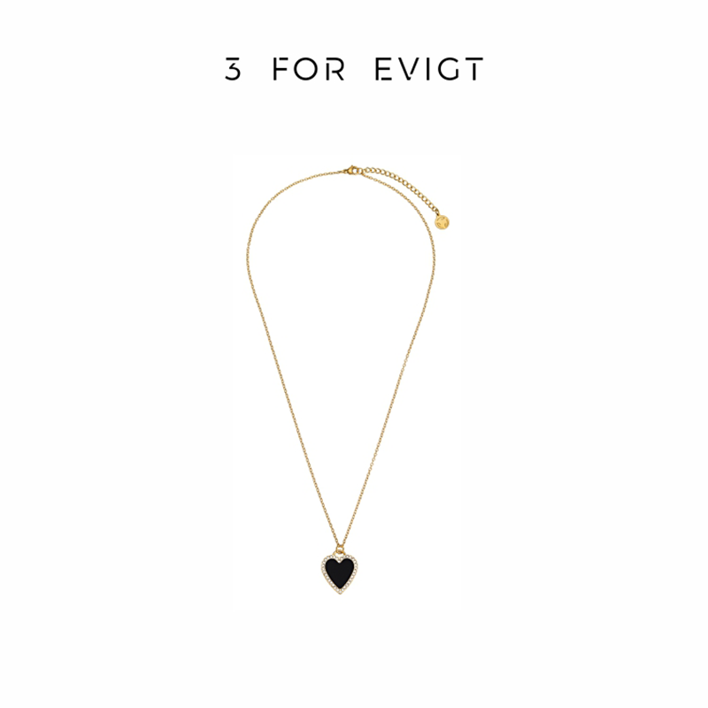 【3 For Evigt】原創設計 | 彩虹系列｜ 愛心項鍊