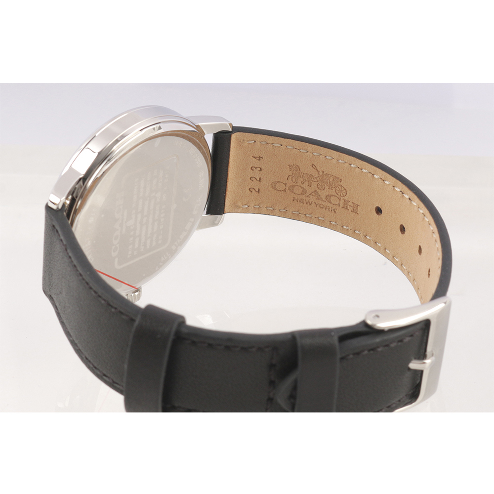 【COACH】CC Logo 滿版及星星圖案錶盤女錶(黑色) 14503847