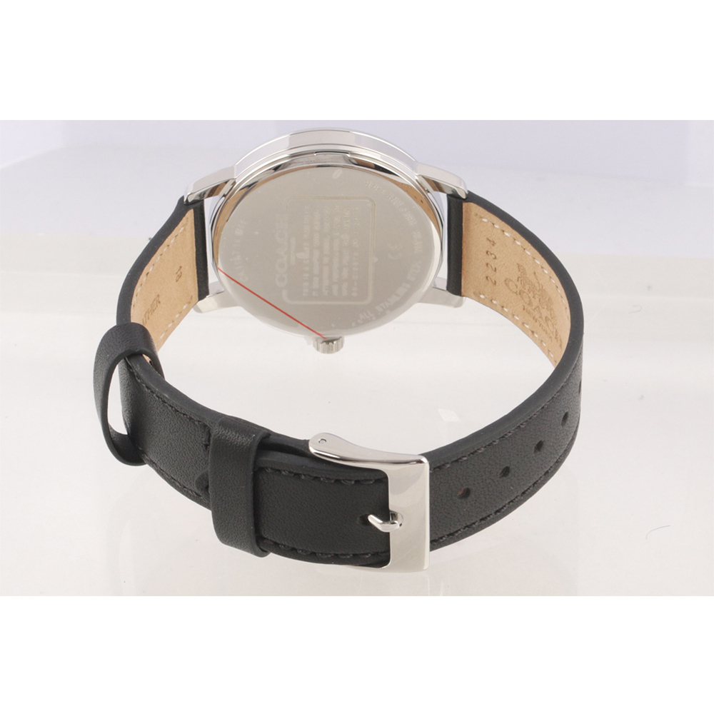 【COACH】CC Logo 滿版及星星圖案錶盤女錶(黑色) 14503847