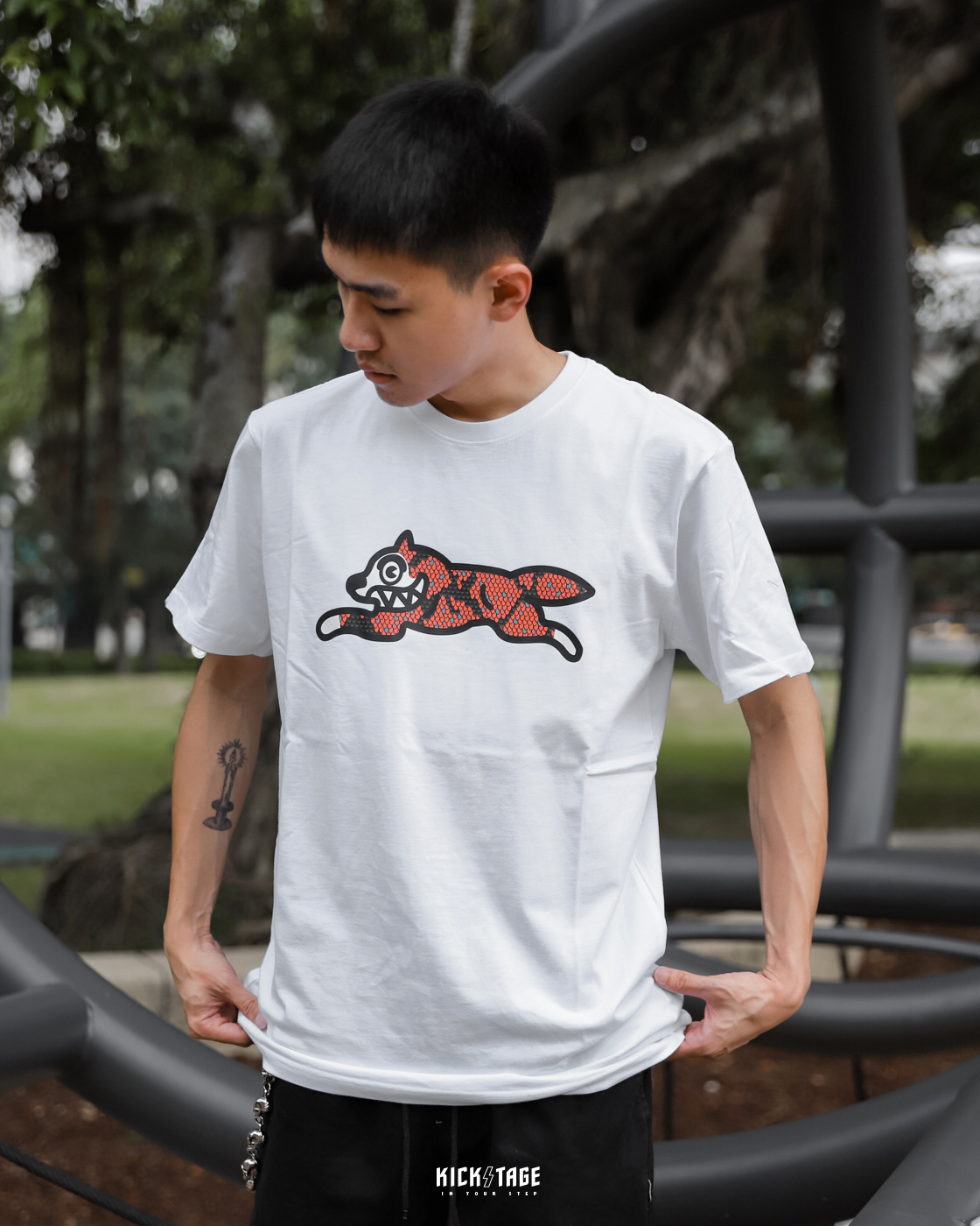 **特價商品售出不退換**BBC ICE CREAM ANACONDA SS TEE 四色 飛狗 鱗片 印花 短T【431-6200】