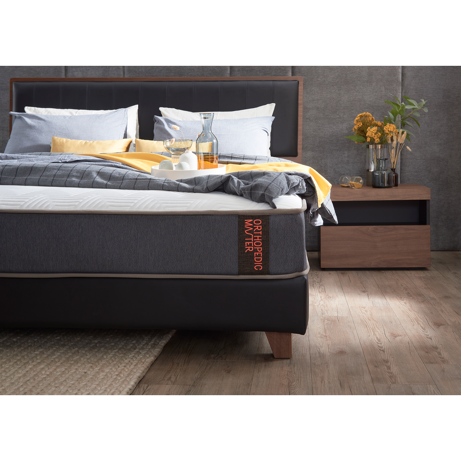 Orthopedic Master 抗菌護背床墊〔MAT-017A〕【獨立筒床墊/雙人床墊/雙人床墊推薦】