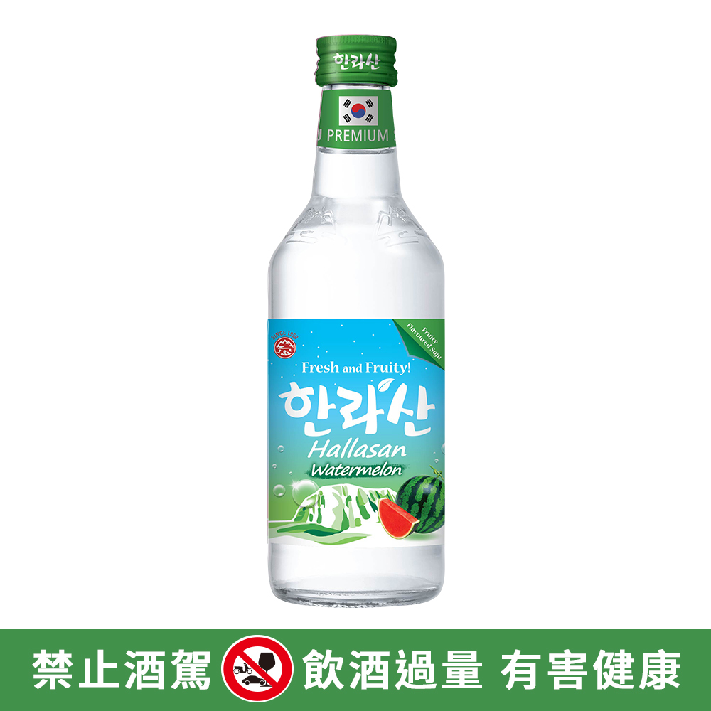【BK SHOP】濟州島漢拏山燒酒(西瓜口味)12% 375ml