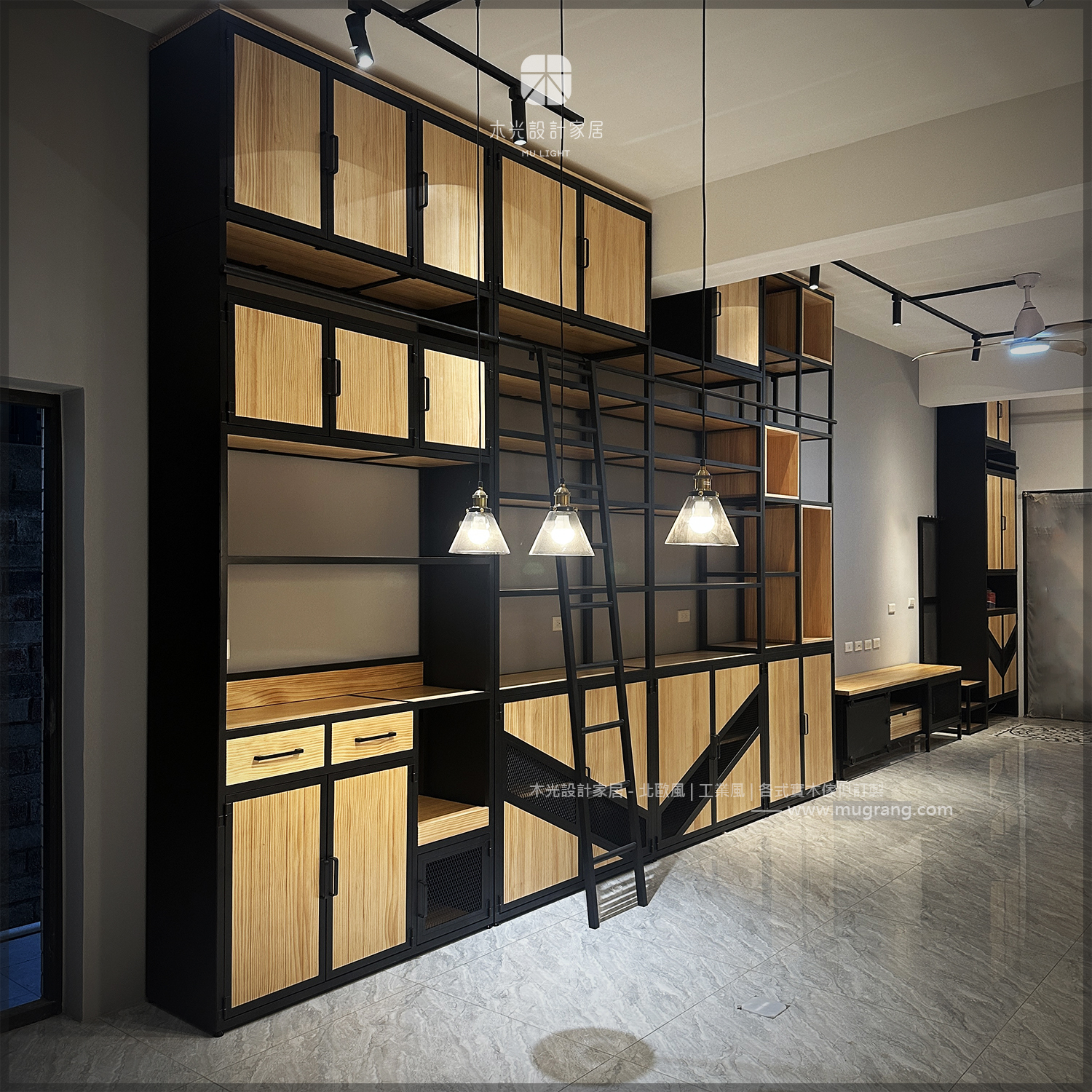 LOFT經典復古木門收納櫃架可訂製