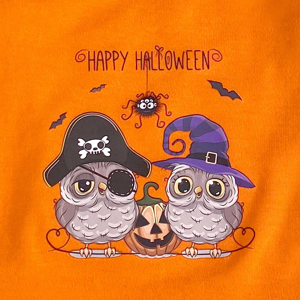 Orange Halloween Tee (XL-3XL& 5XL)