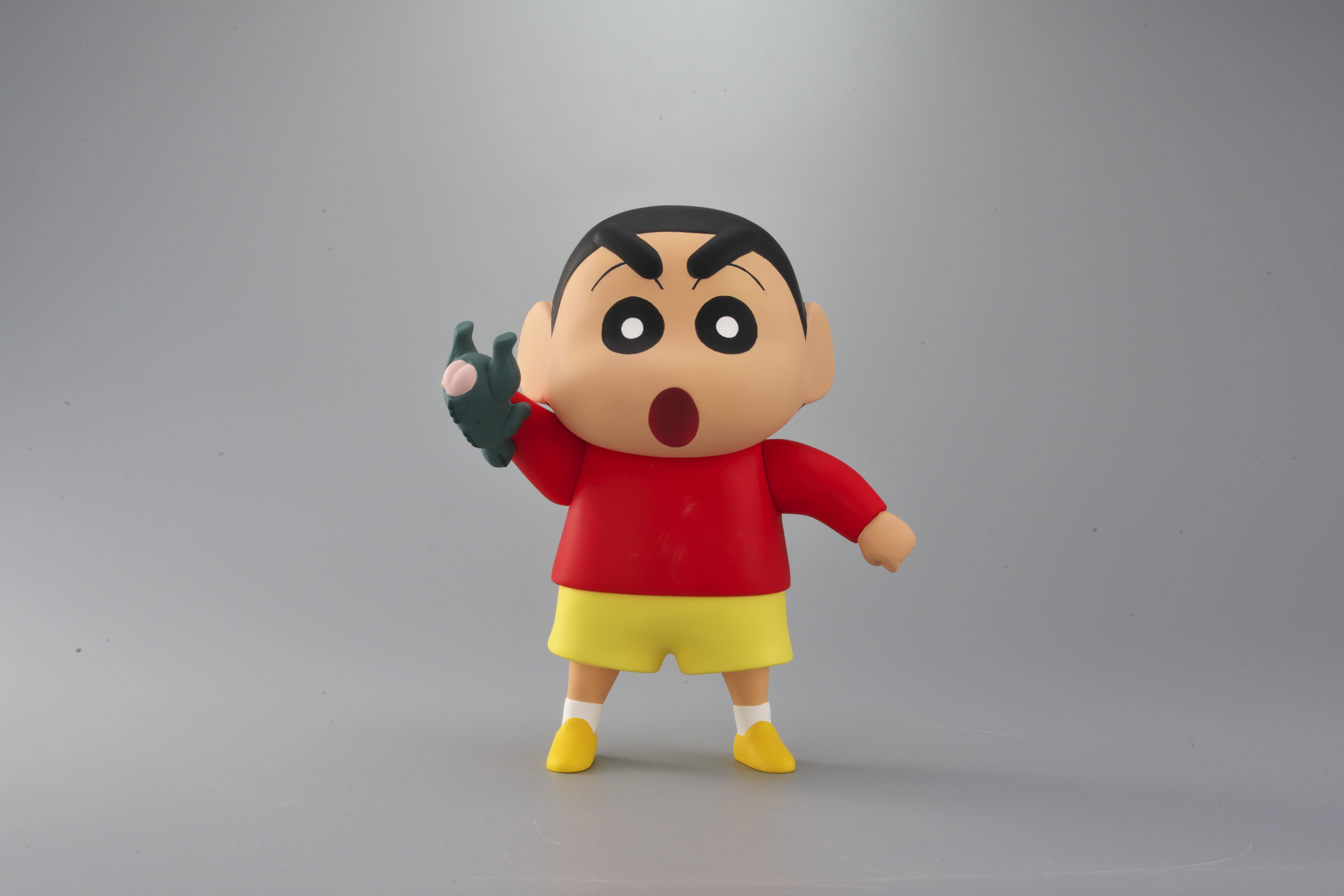 "Crayon Shin-chan" Soft Vinyl Figure Collection Shinnosuke Shirimarudashi Henshin Ver.