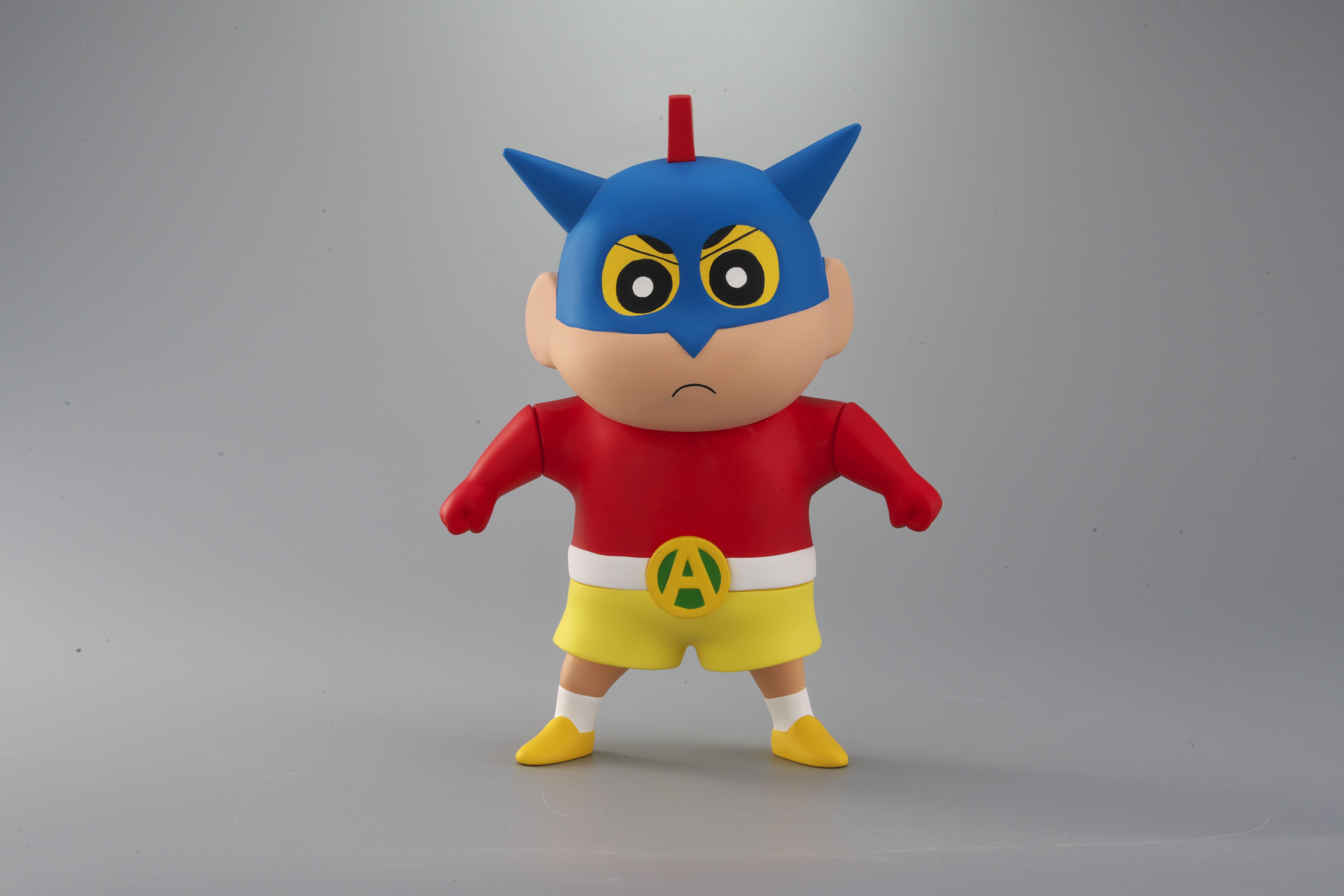 "Crayon Shin-chan" Soft Vinyl Figure Collection Shinnosuke Action Mask Cosplay Ver.