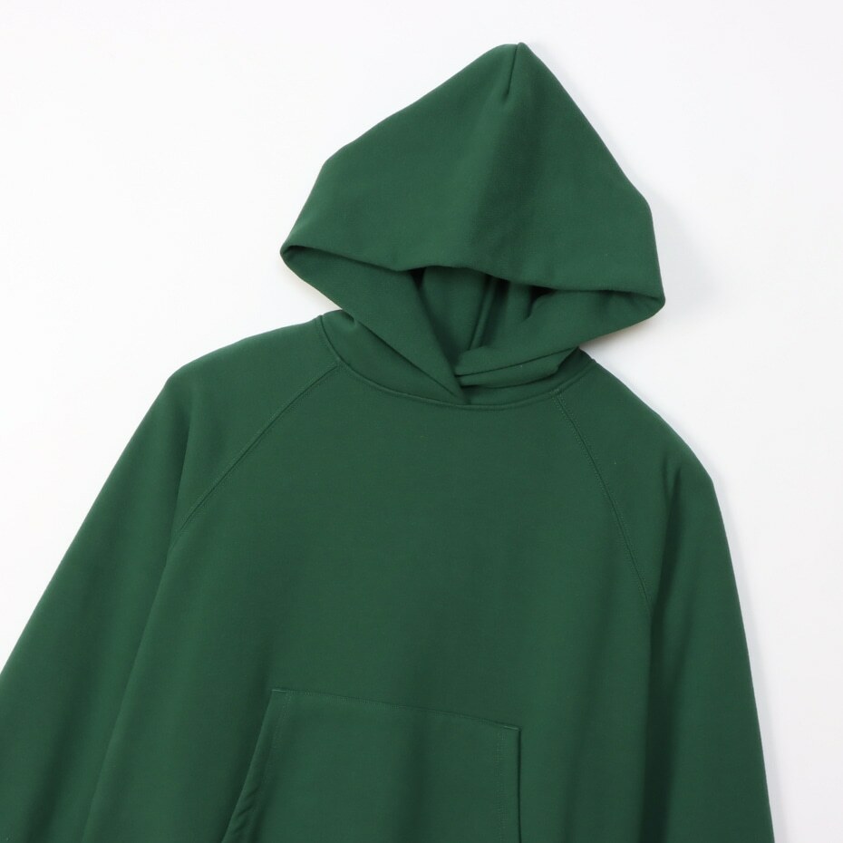 女款-CASUAL經典loose-fit連帽衛衣-深綠（CW-Y104-605）