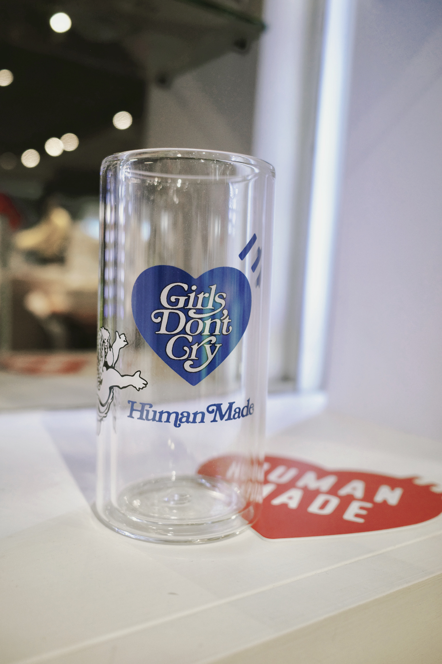 台北店限量專區㊙HUMAN MADE GDC VALENTINE'S DAY DOUBLE WALL GLAS