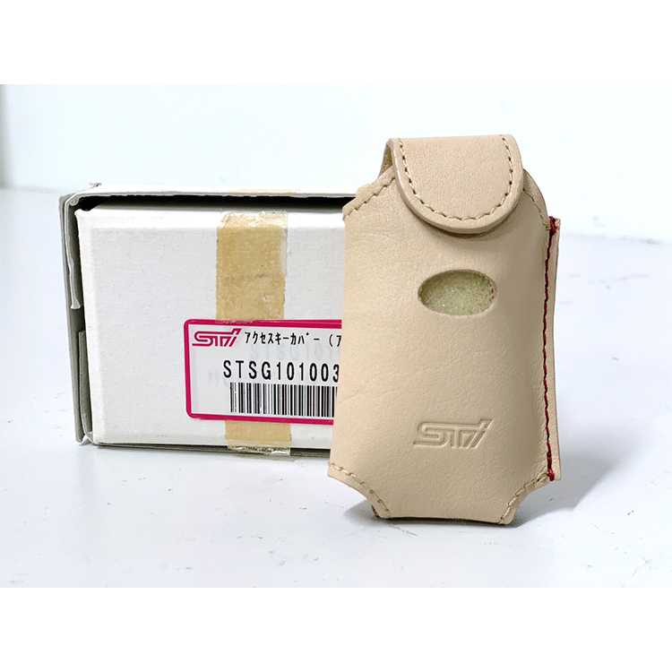 STI 鑰匙皮套 淺色 SUBARU LEGACY BM BR 2009-2014